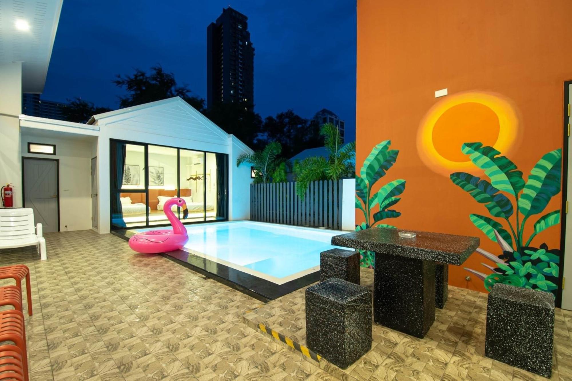 Madaguscar Private Pool Villa-Pattaya Jomtien Exterior foto